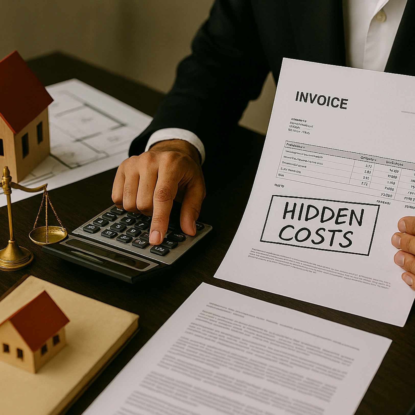 Legal help for hidden charges and fraudulent builder practices