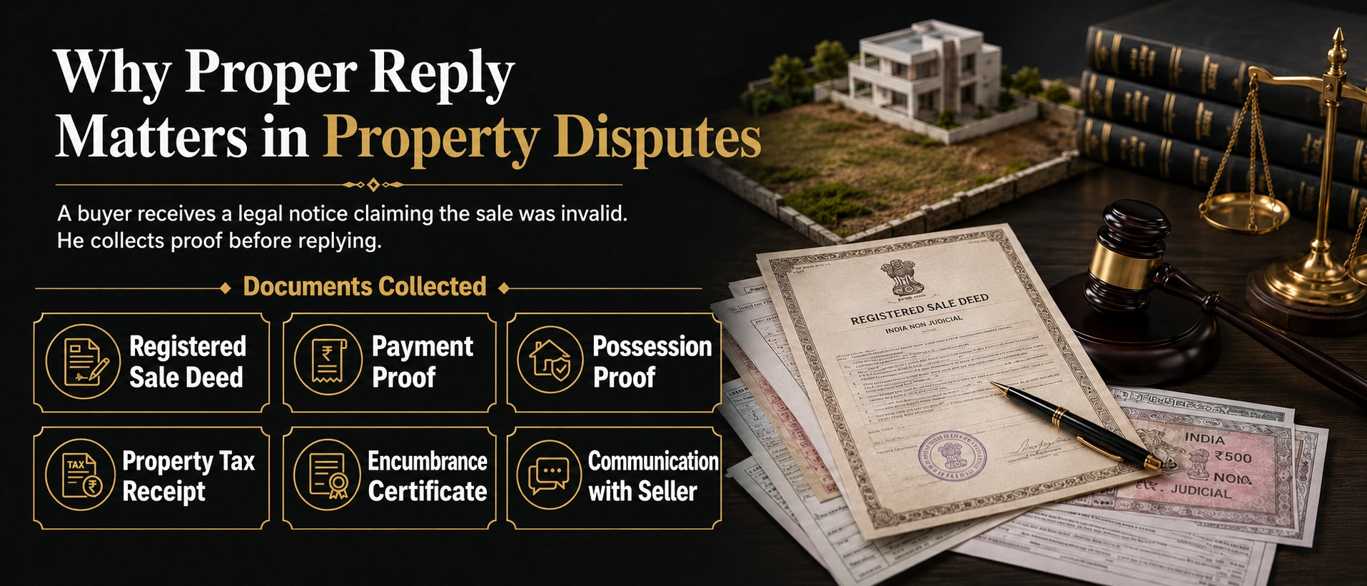 Case Study Why a Proper Reply Matters in Property Disputes