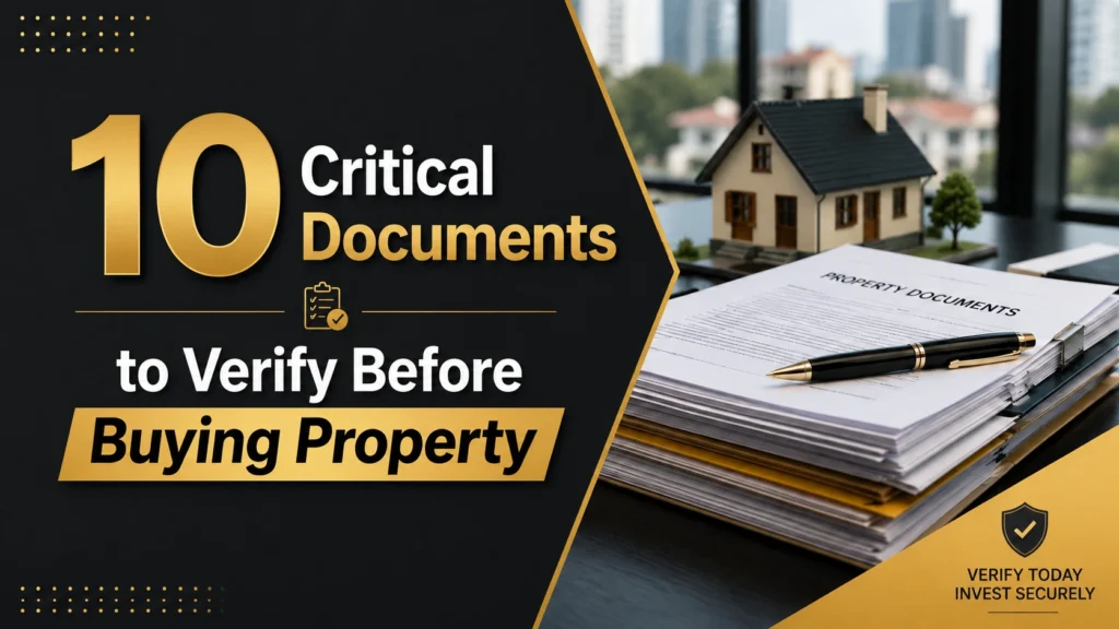 10 Critical Documents to Verify Before Buying Property