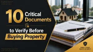 10 Critical Documents to Verify Before Buying Property
