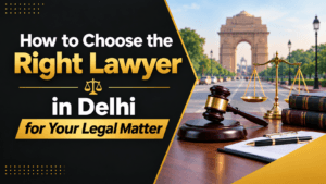 How to Choose the Right Lawyer in Delhi for Your Legal Matter